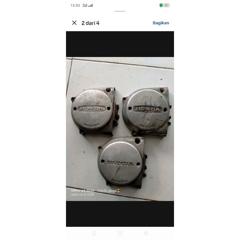 bak magnet CB gl100 pnp spul megapro dan grand
