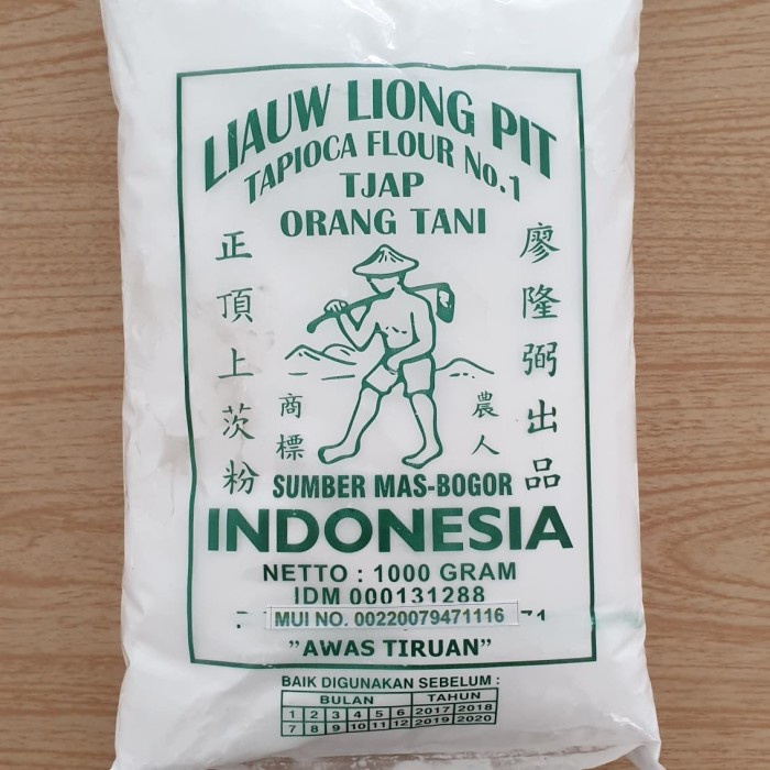 

PROMO [COD] Sagu tani / liauw liong pit / Tapioca Flour / Tepung tapioka