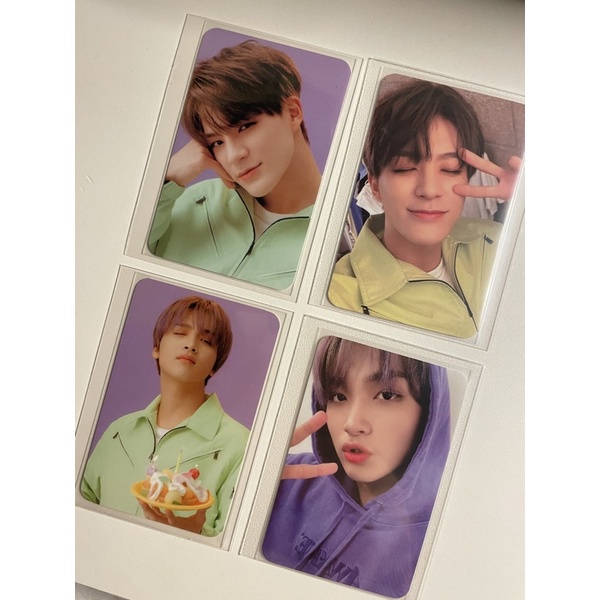 photocard haechan hoodie jeno merem sg 2021 nct dream