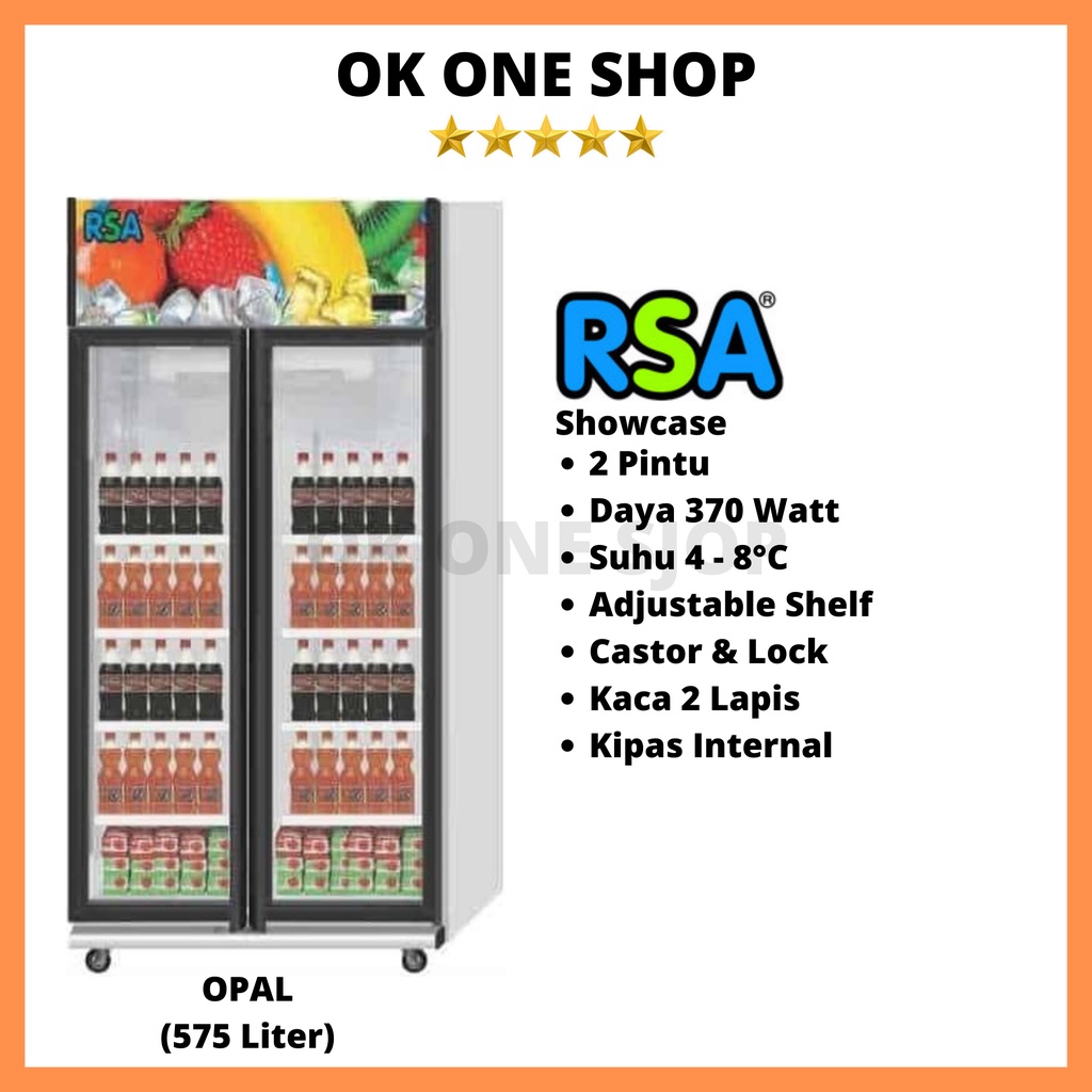 Harga Showcase RSA Opal Terbaru Jul 2026 | BigGo Indonesia
