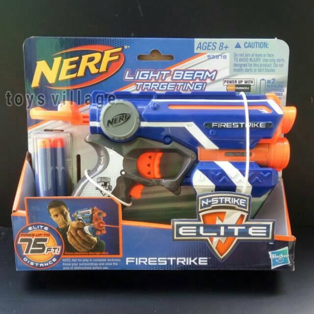 Original Nerf Elite Firestrike Laser Pistol Tembakan