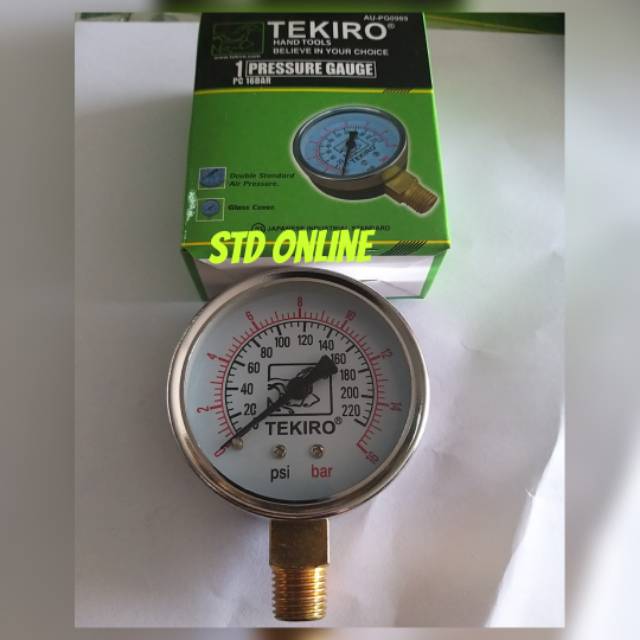 PRESSURE GAUGE AMPERE ANGIN TEKIRO