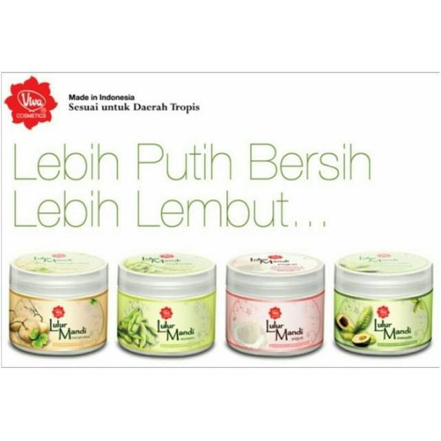 ★ BB ★ VIVA Lulur Mandi Brightening &amp; Moisturizing 225gr