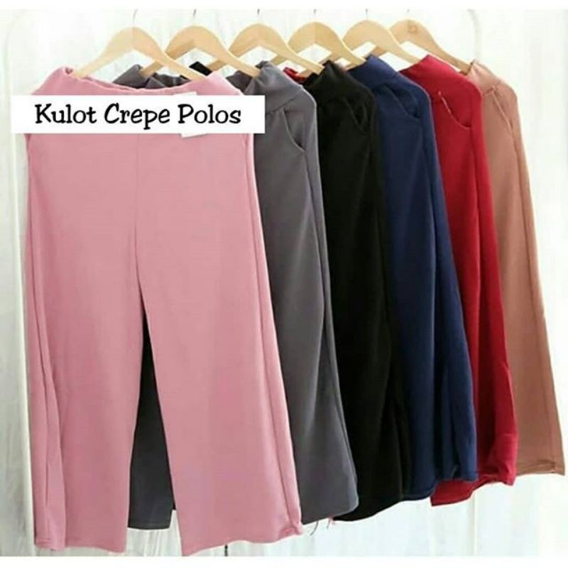 BISA COD KULOT CREP KULOT DEWASA#KULOT KEKINIAN
