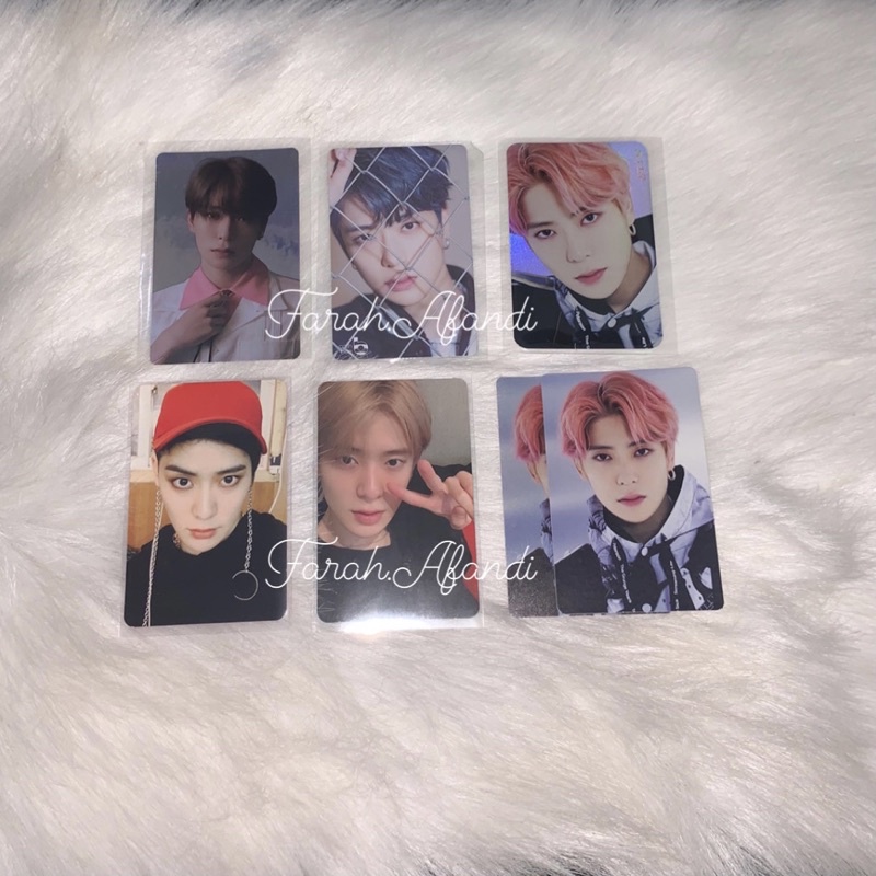 (booked)pc jaehyun sticker suhum superhuman set photocard