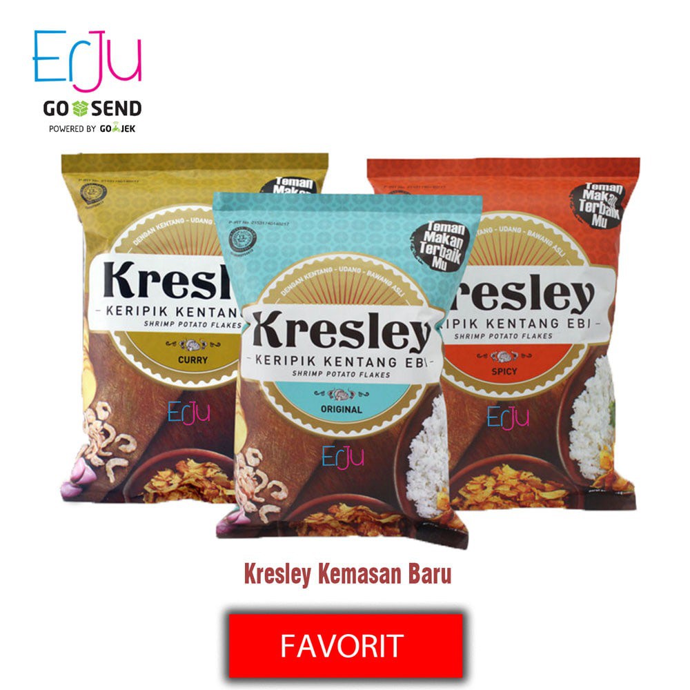 

Kresley Spicy Keripik Kentang Ebi Pedas