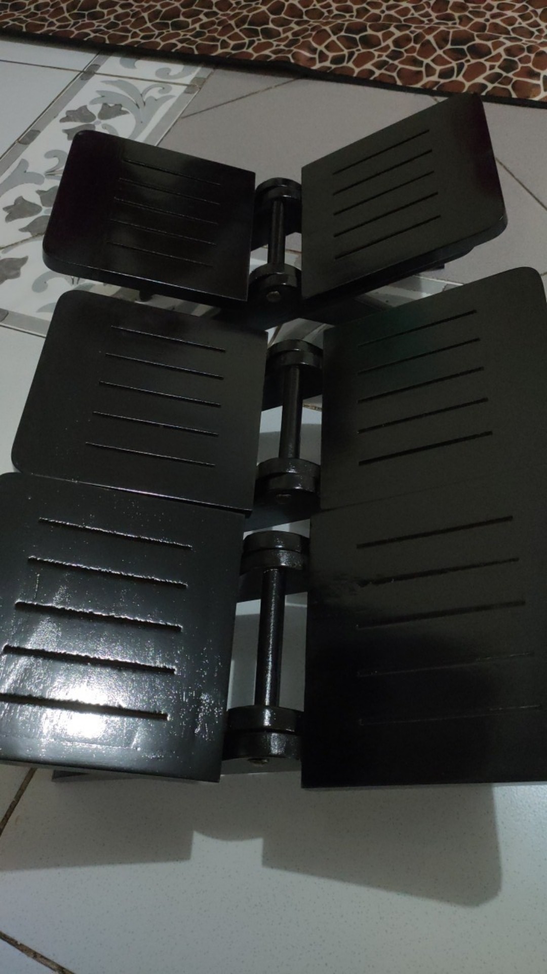 Rekal Al Quran Kayu Garis Finishing Melamin Rk07 - 31x15x3 Cm Ukuran S - Coklat