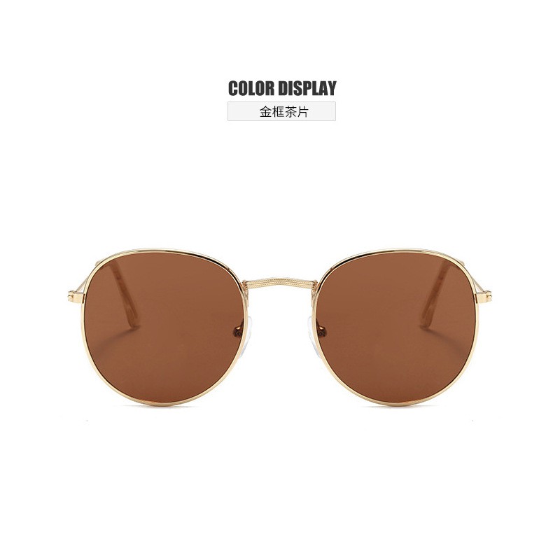 •OKEY BELI•KC346 KACAMATA FASHION UNISEX STYLE KOREA KACA MATA KEREN IMPORT KACA MATA MURAH cod-GOLD TEA