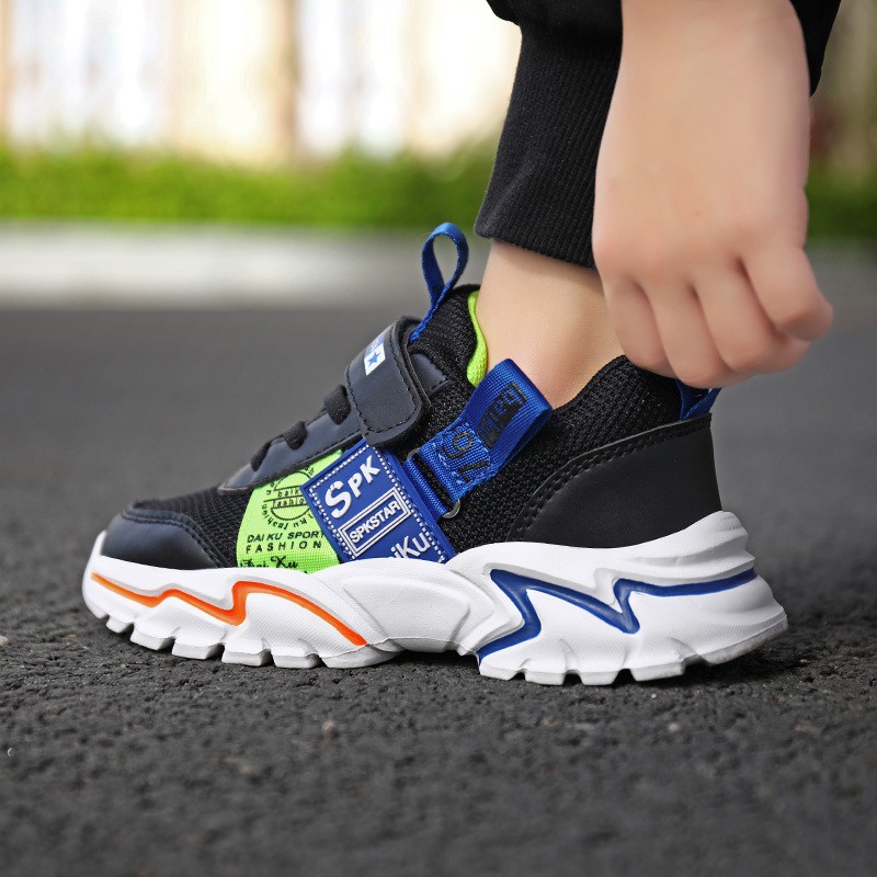 littlekiddoss Sepatu Sneakers Kets Anak Import Sepatu Olahraga Anak Laki-Laki Perempuan Size 39 SH21124