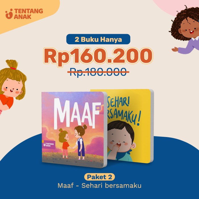 

PROMO TERMURAH Bundle Paket 2 - Maaf & Sehari Bersamaku BR104