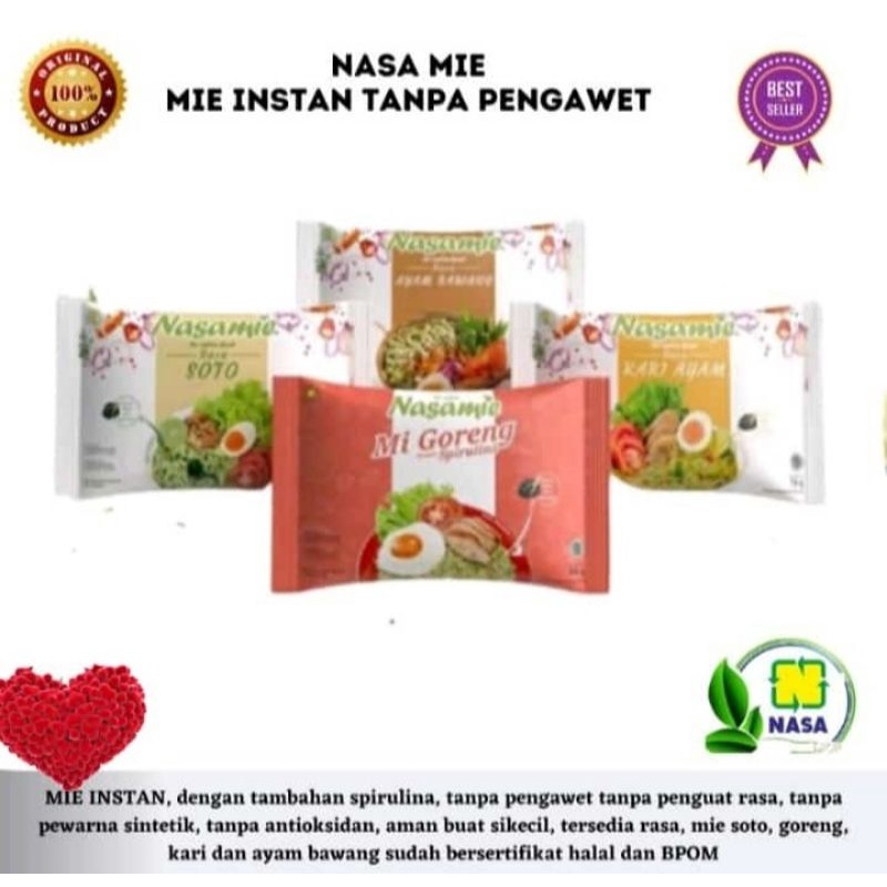 

NASAMIE-MIE NASA-NASA MIE-MIE INSTAN TANPA BAHAN PENGAWET