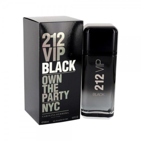 Original Parfum BPOM Carolina Herrera  212 VIP Black EDP 200ml Men