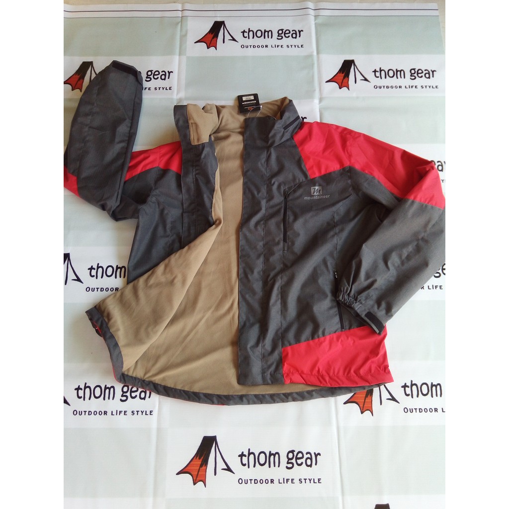 Mountaineer Macaca Jacket Jaket Gunung Pria Wanita Inner Polar Jumbo XXL Thomgear Probolinggo