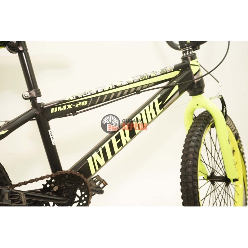 Sepeda BMX InterBike 20 inch ban besar bisa anak dan dewasa Garansi frame bisa kredit cicilan COD-3