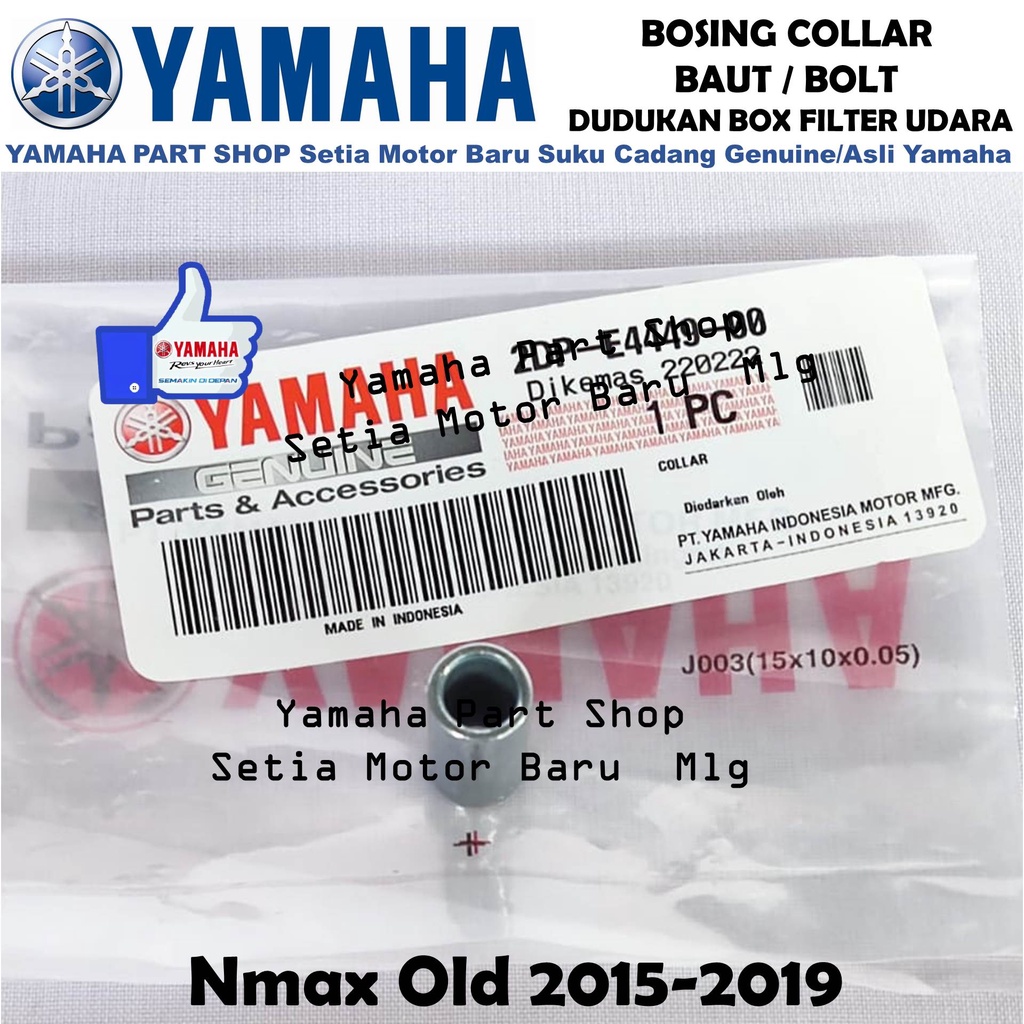 Bosing Collar Bos Bolt Baut Dudukan Box Filter Udara N Max Nmax Old Asli Yamaha Setia Motor Baru