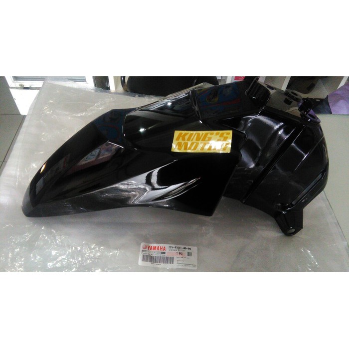 spakbor depan XEON GT 125, GT 125 HITAM ASLI YAMAHA