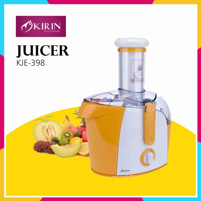 KIRIN Juicer KJE 398 / Juice Extractor - Garansi 1 Tahun