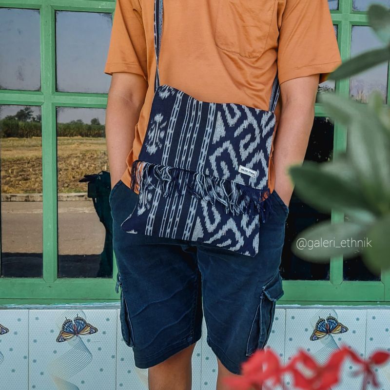 TAS TENUN | TAS SLEMPANG TENUN | TAS ETNIK | TENUN LOMBOK