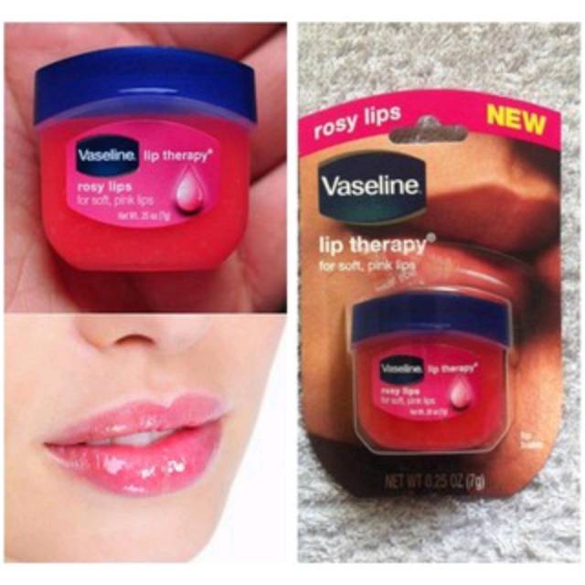 Vaseline Lip Balm Therapy Pelembab Bibir | Shopee Indonesia