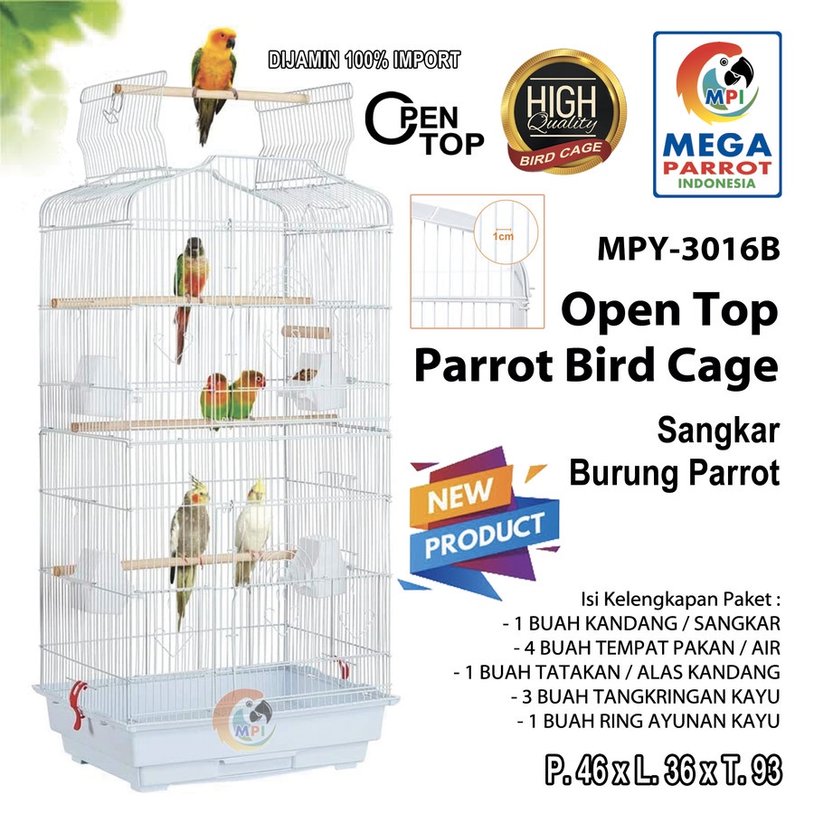 Lianp | Kandang /Kandang / Sangkar Burung Atau Sugar Glider Ukuran Besar MPY-PE181 Kekinian Terlaris