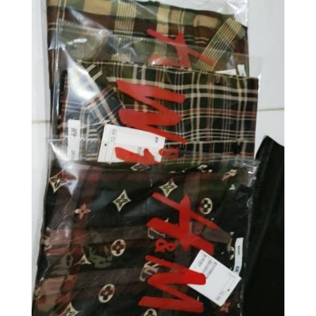 KEMEJA WANITA H&M NEW COLLECTION KOTAK KOTAK BATCH 1