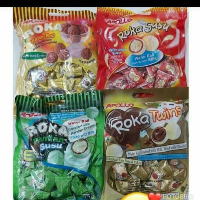 

COKLAT APOLLO ROKA WATER BALL TWIN PANDAN SUSU ISI 50 - 80