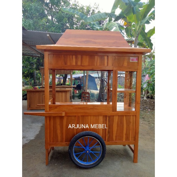 GEROBAK SOTO ATAP JOGLO KAYU JATI