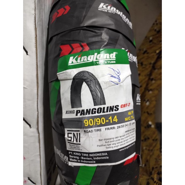 Ban Tubeless Kingland 90 90 Ring 14