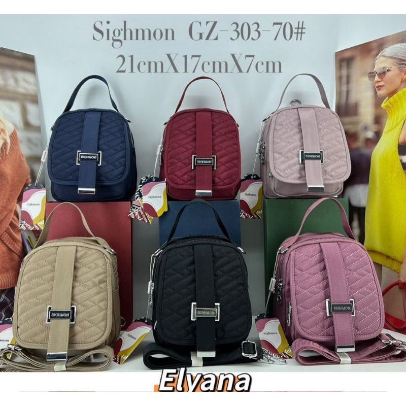 TAS SIGHMON WANITA 3in1 TERBARU. IMPORT ORI