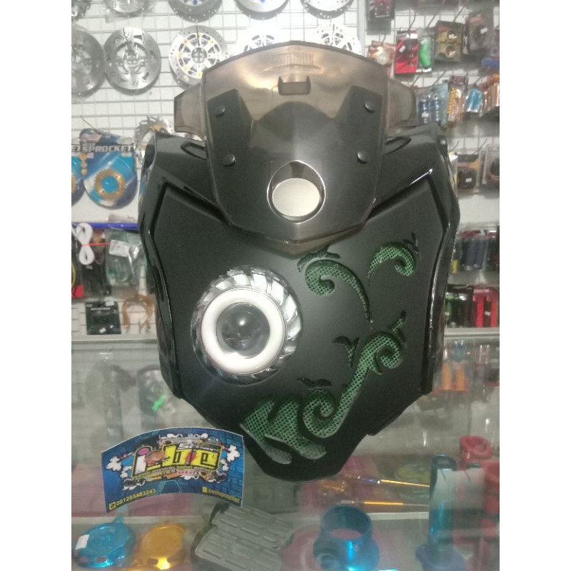 headlamp vixion new advance custom