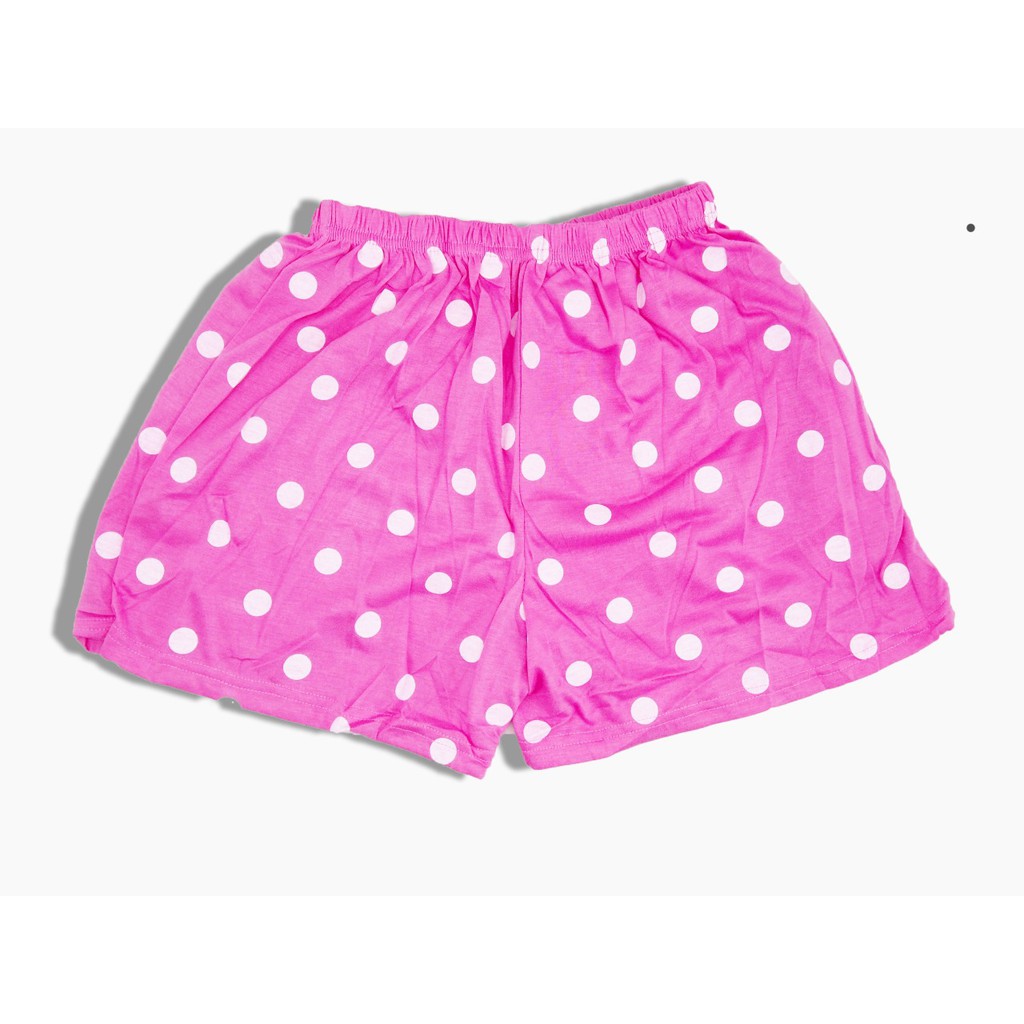 [COD]#888 baju tidur wanita motif smile polkadot bahan katun adem dan lentur