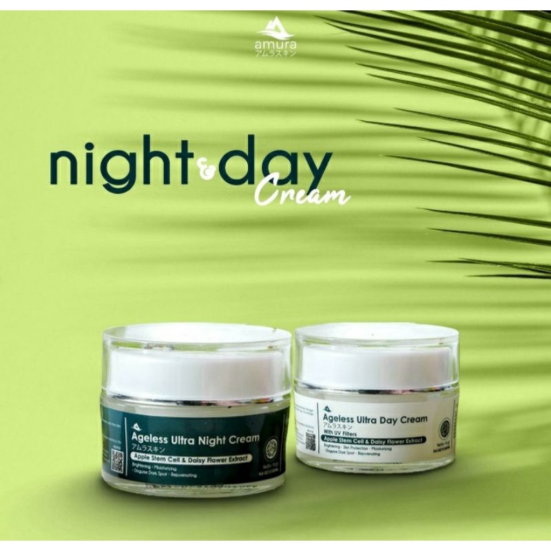 NIGHT CREAM + DAY  CREAM AMURA
