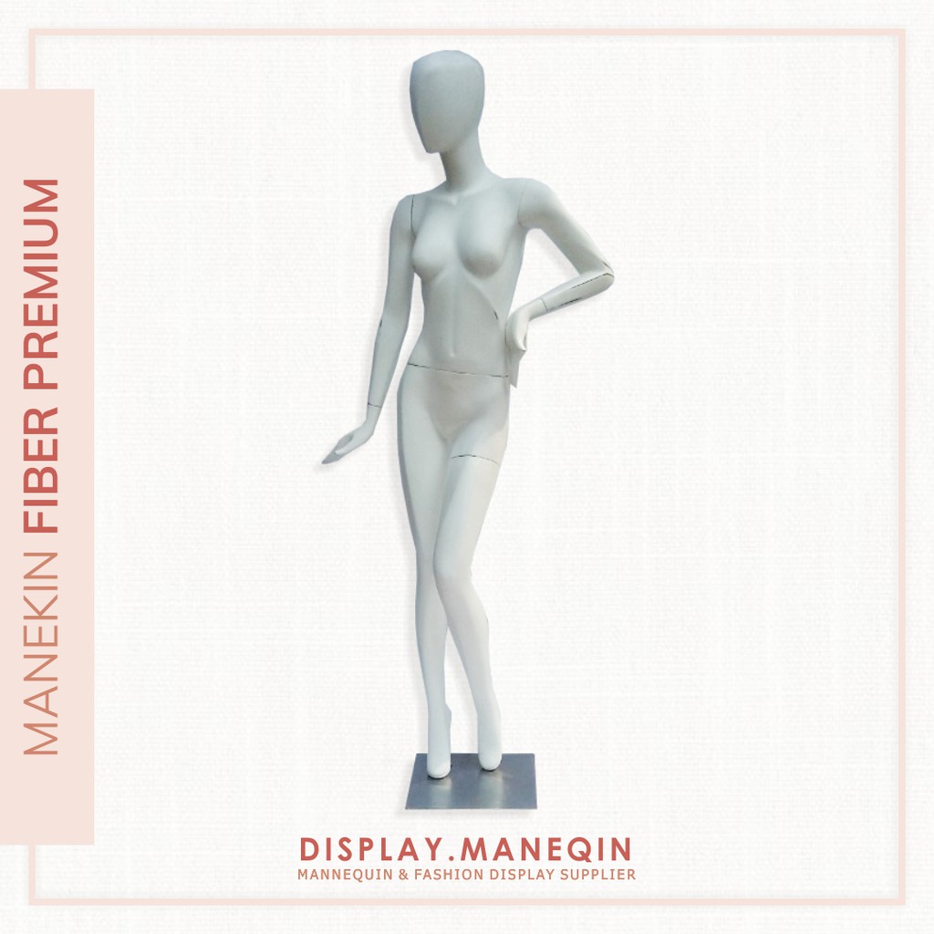 Manekin Patung Full Body Seluruh Badan Wanita Cewek Fiber Premium