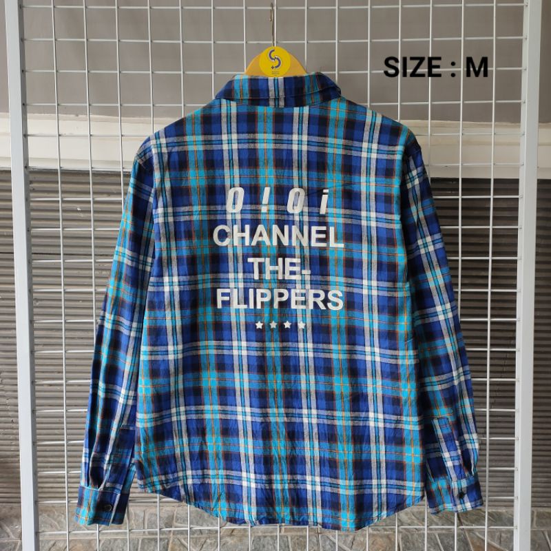 oioi 5252 longslevee shirt, kemeja, flannel original branded