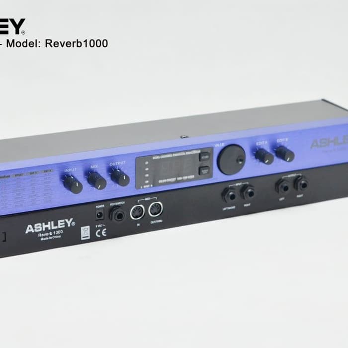 EFFECT VOCAL DIGITAL ASHLEY REVERB 1000 ORIGINAL