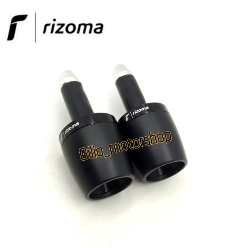 Jalu Stang Rizoma MA532 Handgrip Caps Bar End Stabilizer Jalu Stang Bandul Full Cnc Universal