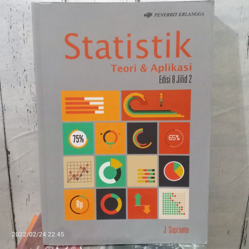 Jual Original Buku Statistik Teori Aplikasi Edisi Jilid Karangan