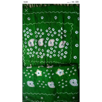 Kain Siraman Jumputan Handmade Asli Include Selendang