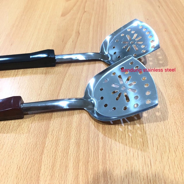 Susuk sutil spatula stainless steel murah gagang plastik 290/2901