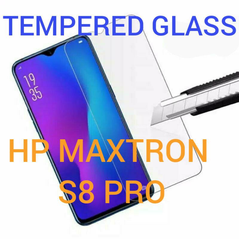 Tempered Glass Hp Maxtron S8 Pro