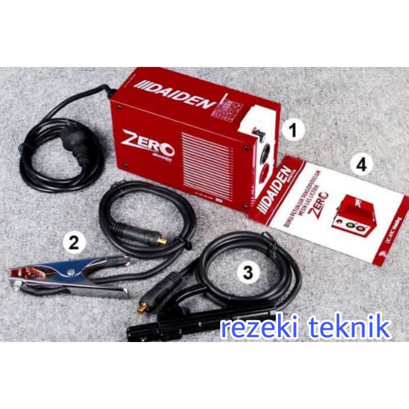 Mesin Las Travo Las 120 Ampere 900 Watt DAIDEN ZERO