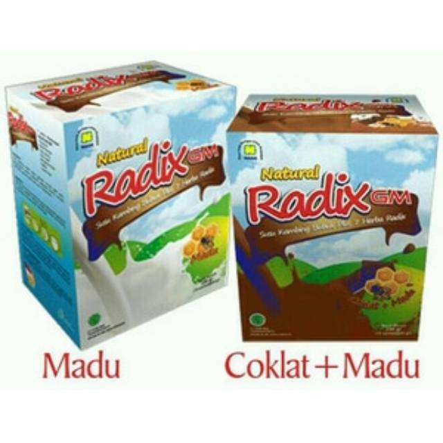 

Susu radix gm nasa