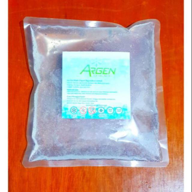 1000 gran Ice Gel Argen 1000 gram CLEAR  / 1 kilo ukuran 23x23 cm s1