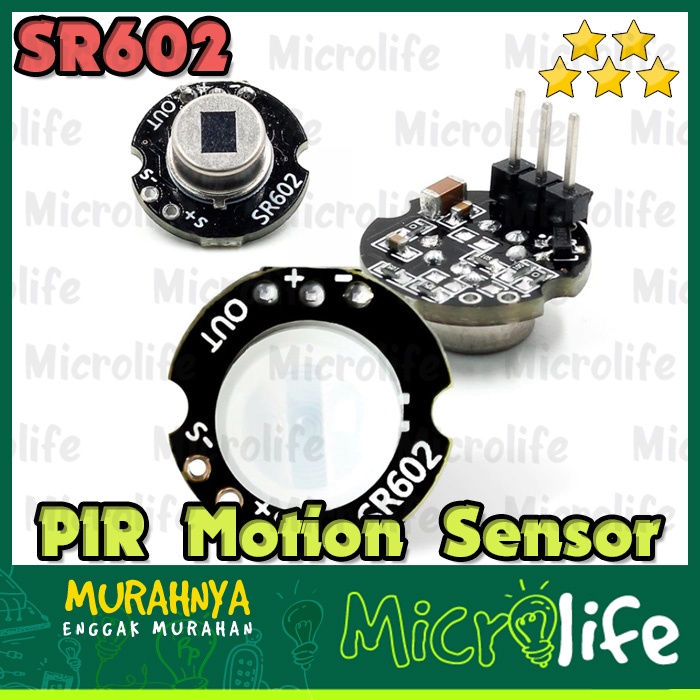 SR602 PIR Motion Sensor Module Infrared High Sensitivity for Arduino