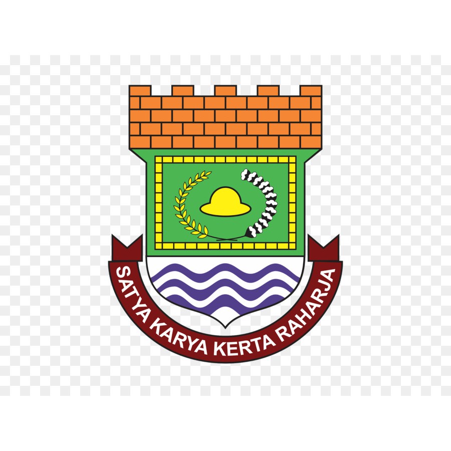 JASA BORDIR - BORDIR LOGO KABUPATEN TANGERANG FULL BORDIR