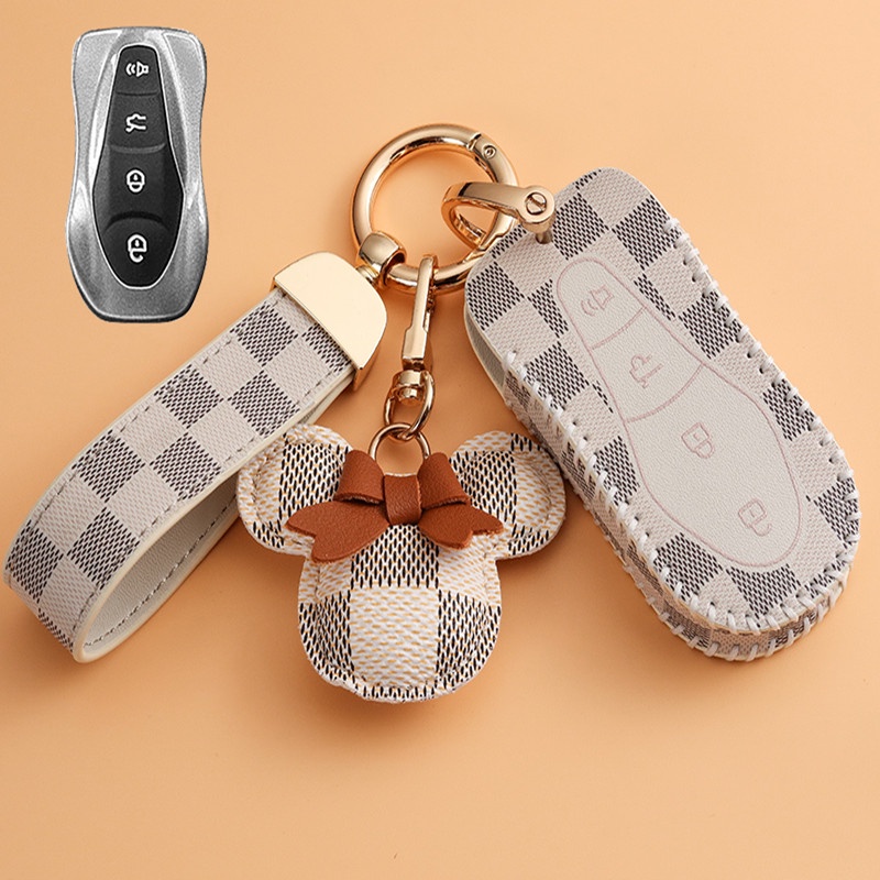 For Proton X70 X50 Premium Keychain Case Leather Case