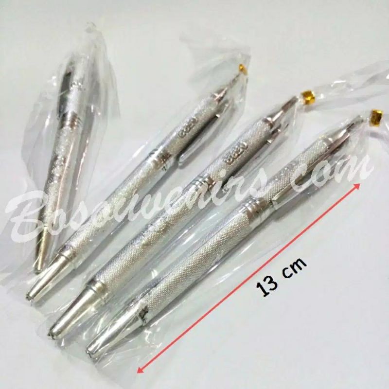 

SOUVENIR PERNIKAHAN PEN EMAS SILVER MURAH SOUVENIR ULANG TAHUN