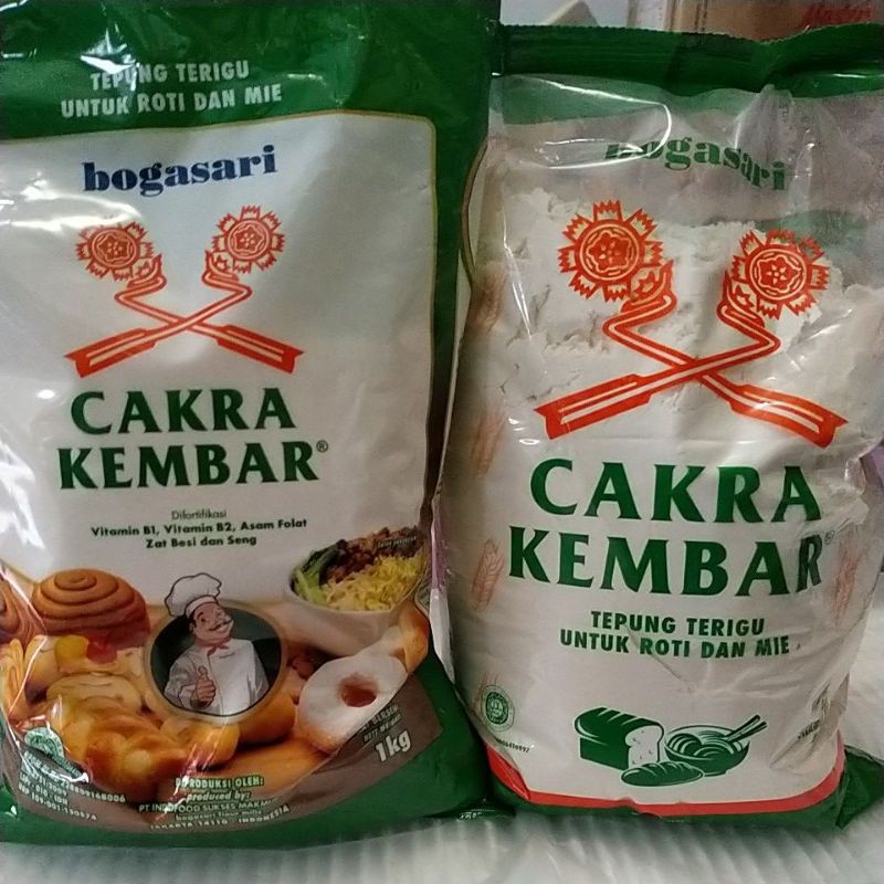 

Tepung Terigu CAKRA KEMBAR kemasan 1kg