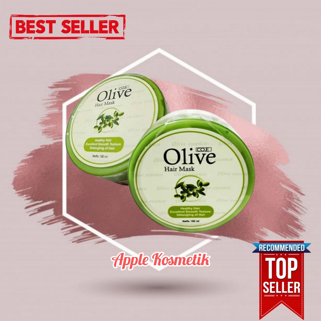 HAIR MASK OLIVE / MASKER RAMBUT OLIVE KOREA BPOM