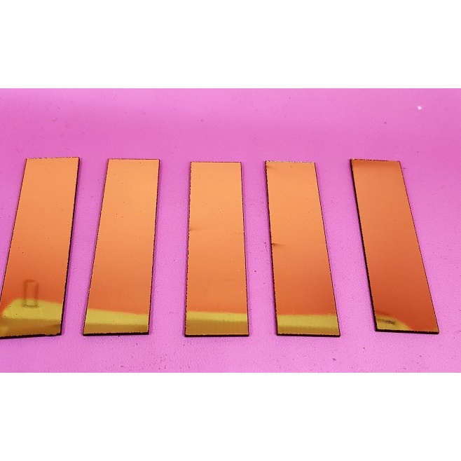 

Akrilik Bahan Name Tag Gold & Silver Enggraving Plate Poloss